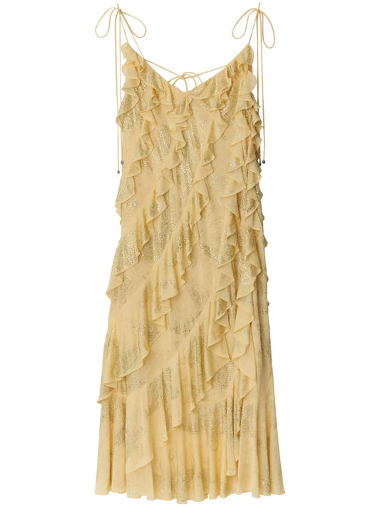 Crystal Paisley Midi Dress