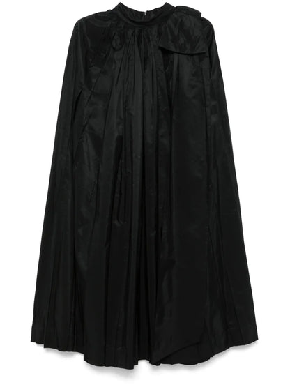 Pleated Cabe Midi Dress