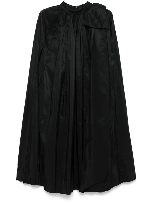 Pleated Cabe Midi Dress