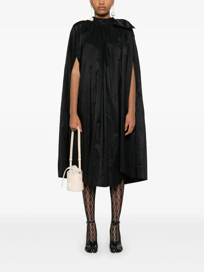 Pleated Cabe Midi Dress