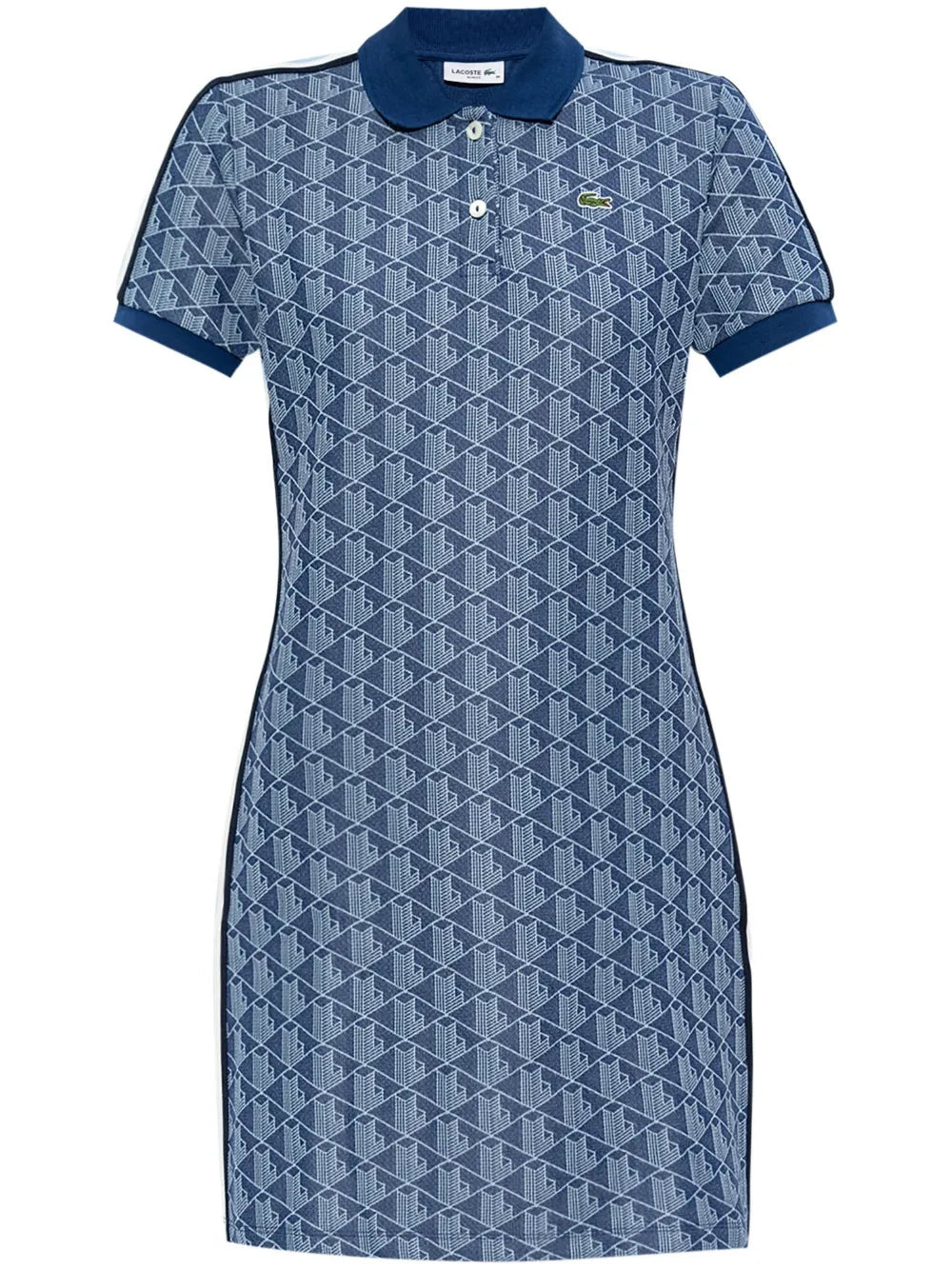 Monogram-Jacquard Polo Dress