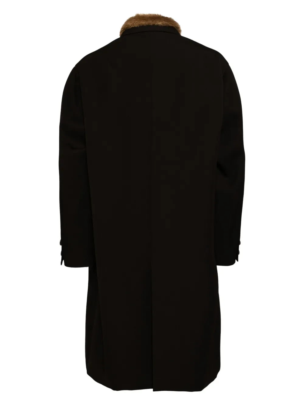 Faux Fur Collar Coat