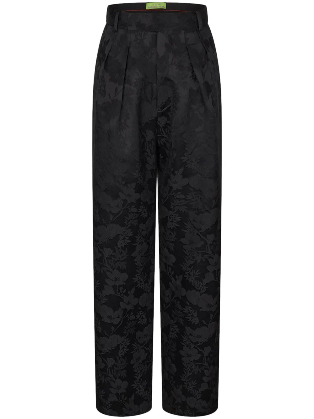 Jacquard Straight Trousers