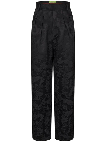 Jacquard Straight Trousers