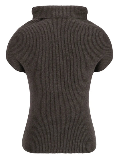 Sl Crater Knitted Top