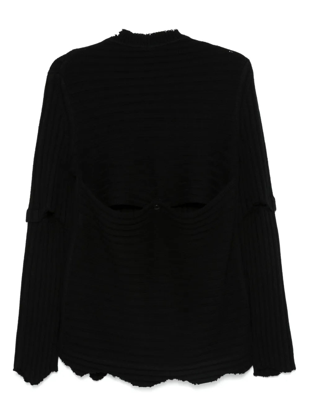 Ribbed-Knit Sweater