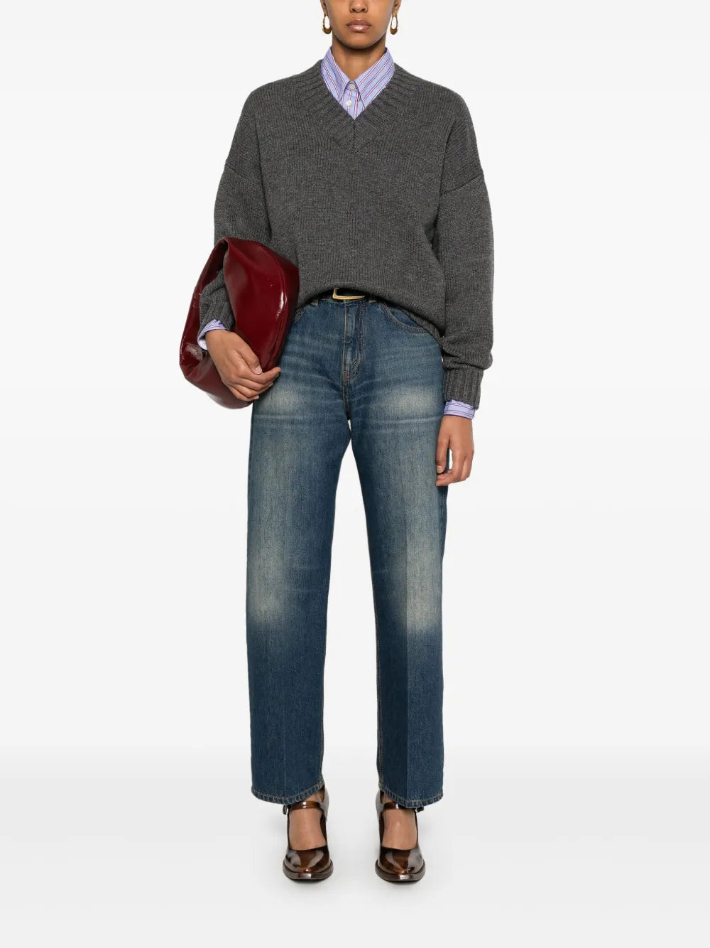 Cropped Jeans