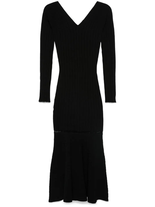Ribbed Midi Dress