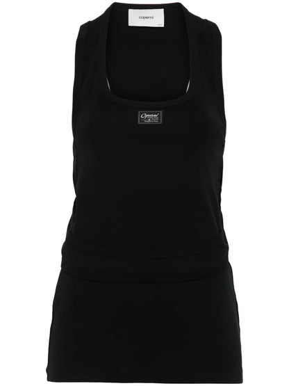 Open-Back Tank Top