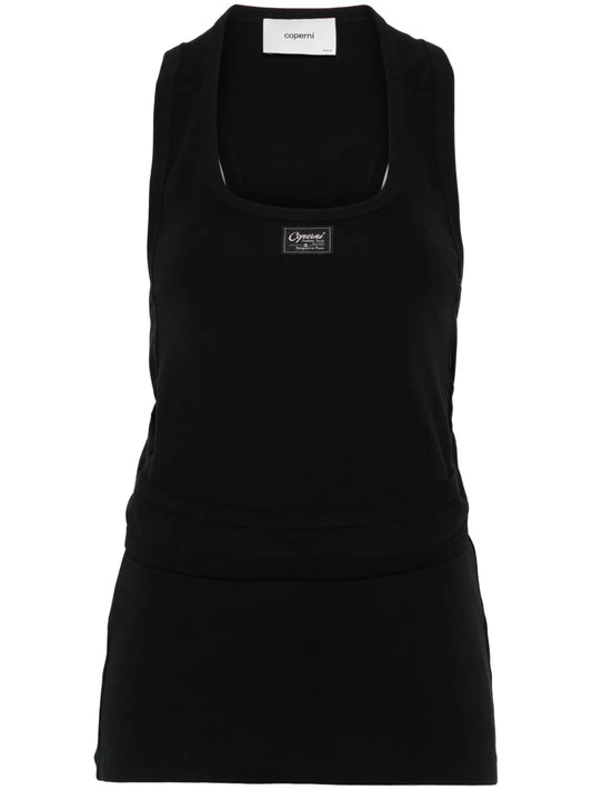 Open-Back Tank Top