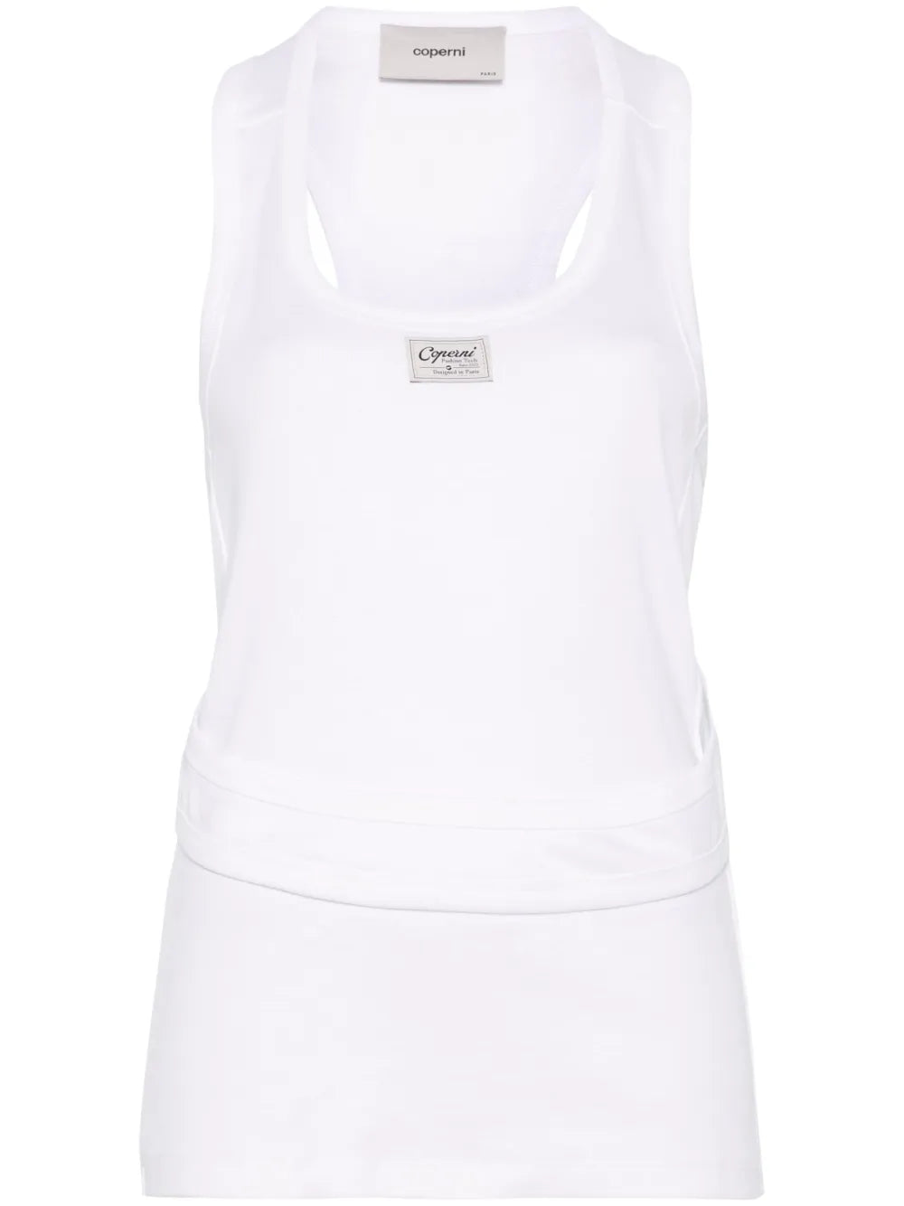 Open-Back Tank Top