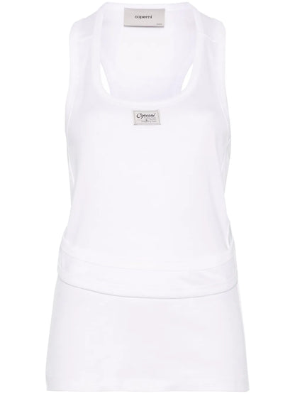 Open-Back Tank Top