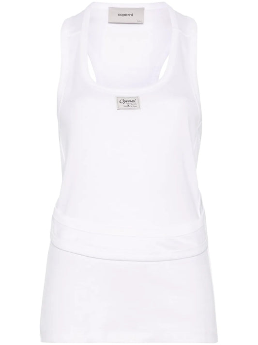 Open-Back Tank Top