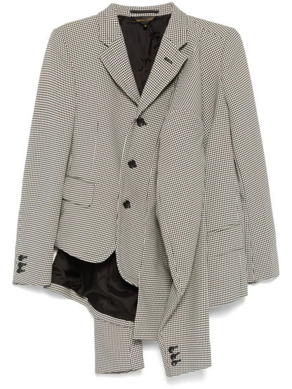 Asymmetric Sleeve Blazer