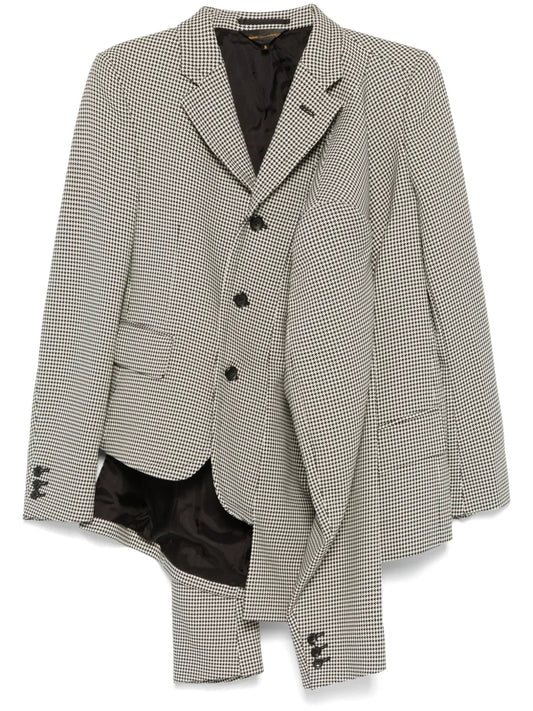 Asymmetric Sleeve Blazer