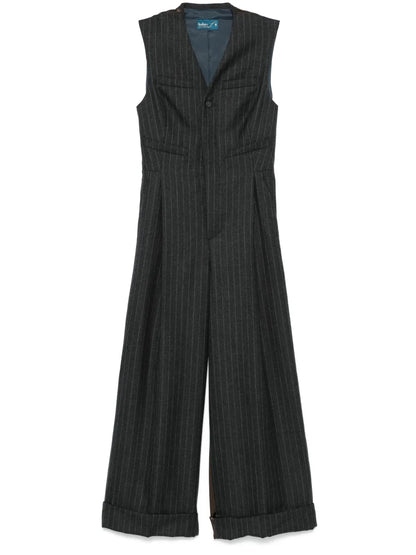 Pinstripe Jumpsuit