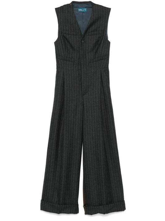 Pinstripe Jumpsuit