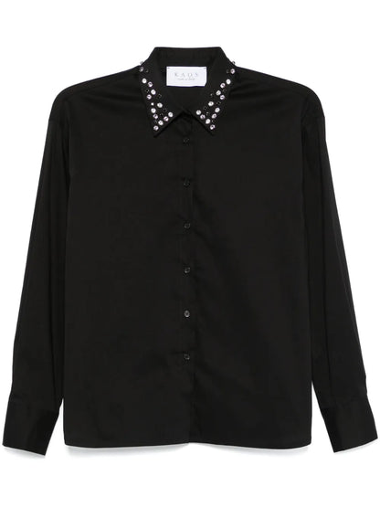 Rhinestone-Embellished Shirt