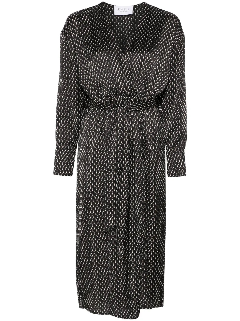 Polka Dot-Print Dress