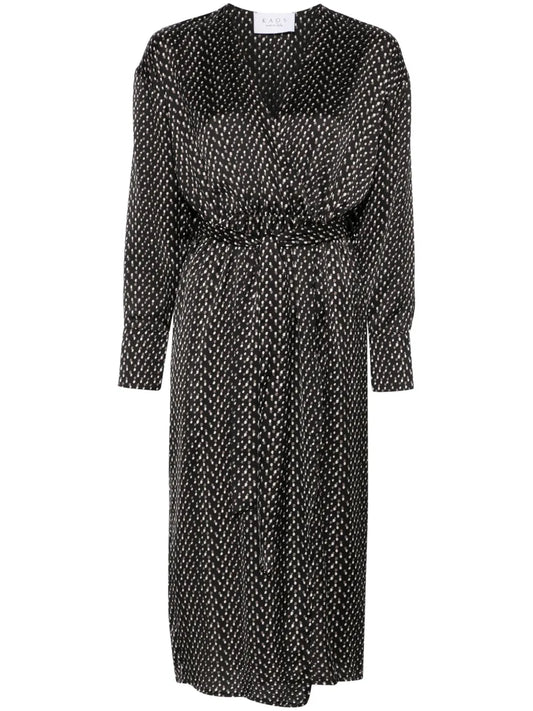 Polka Dot-Print Dress