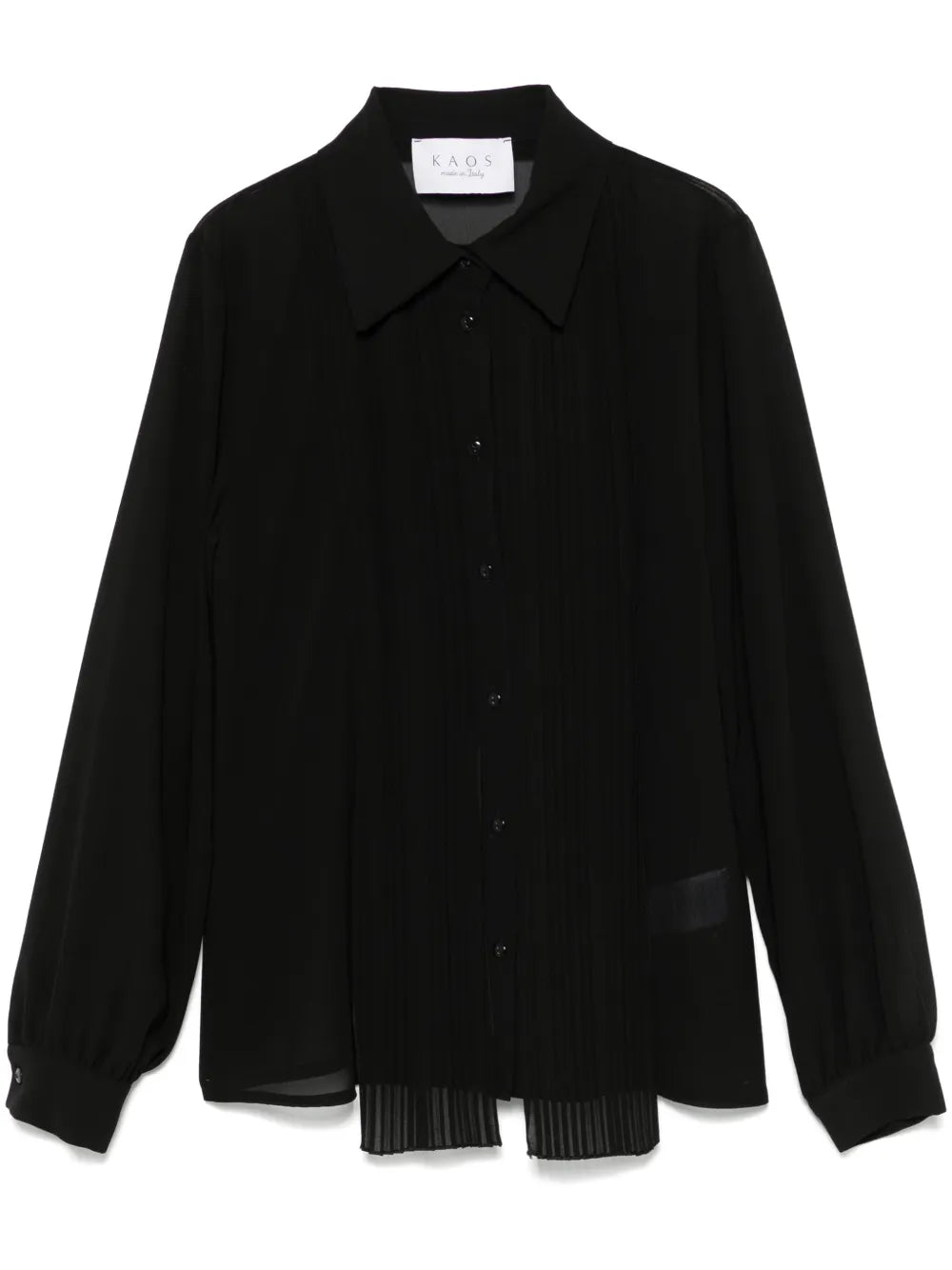 Pleat-Detail Shirt