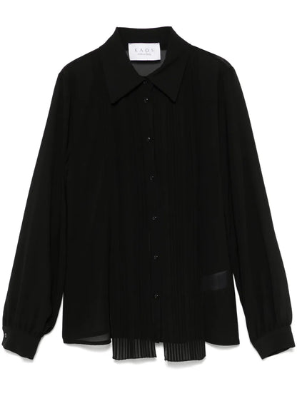 Pleat-Detail Shirt
