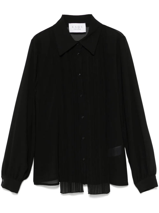 Pleat-Detail Shirt
