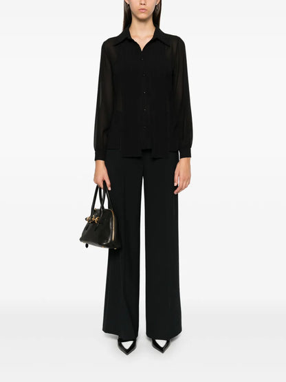 Pleat-Detail Shirt