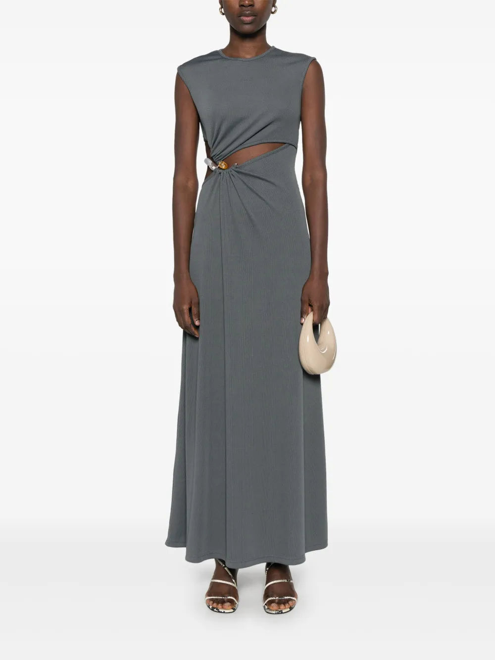 Concave Stone Maxi Dress