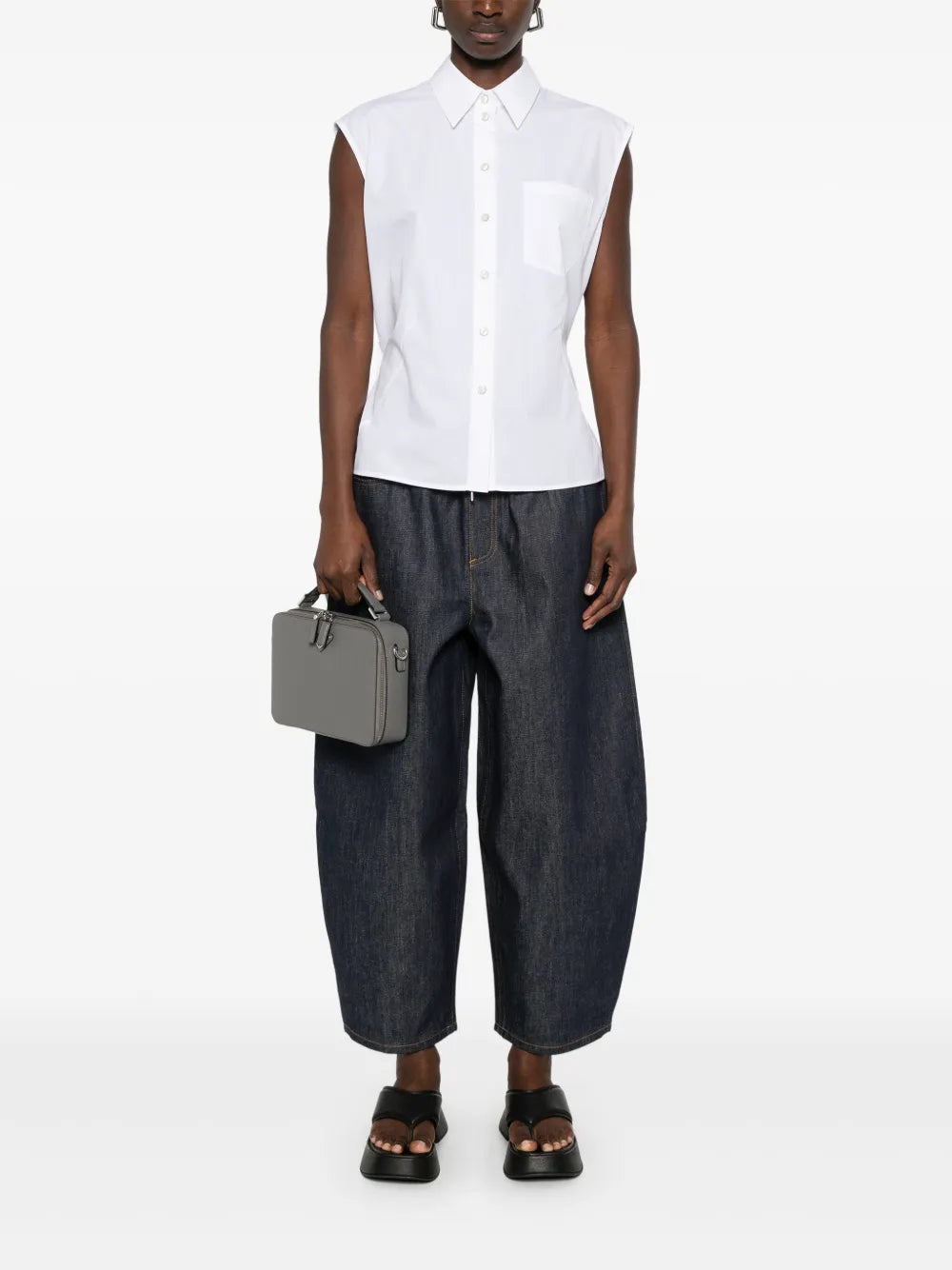 Apex Tail Sleeveless Shirt