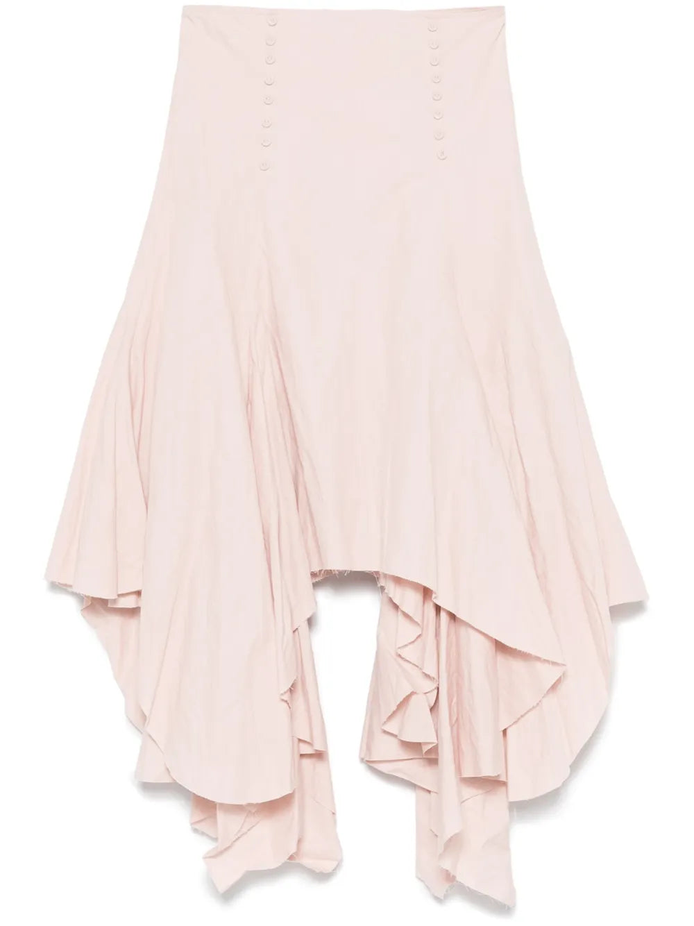 Flounce Midi Skirt