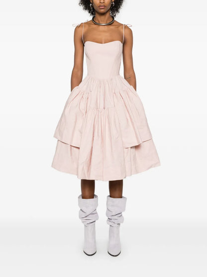 Wrinkled Corset Dress