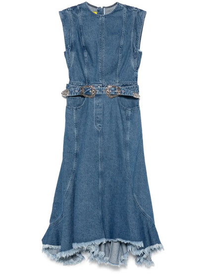 Denim Midi Dress