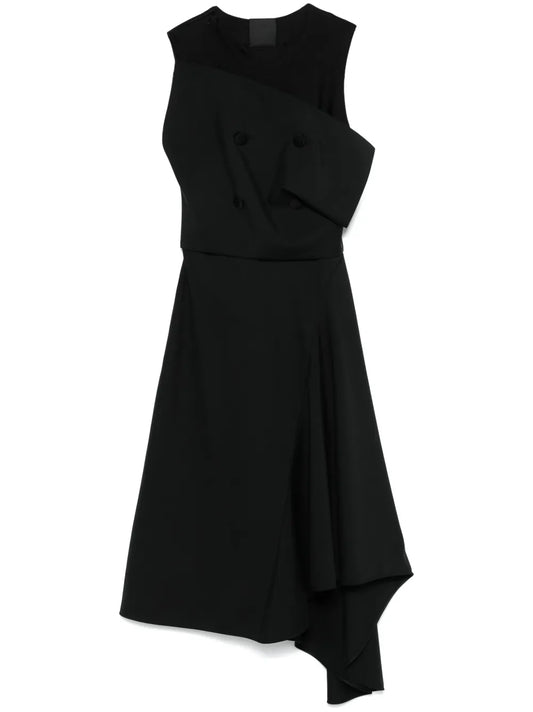 Asymmetric Midi Dress