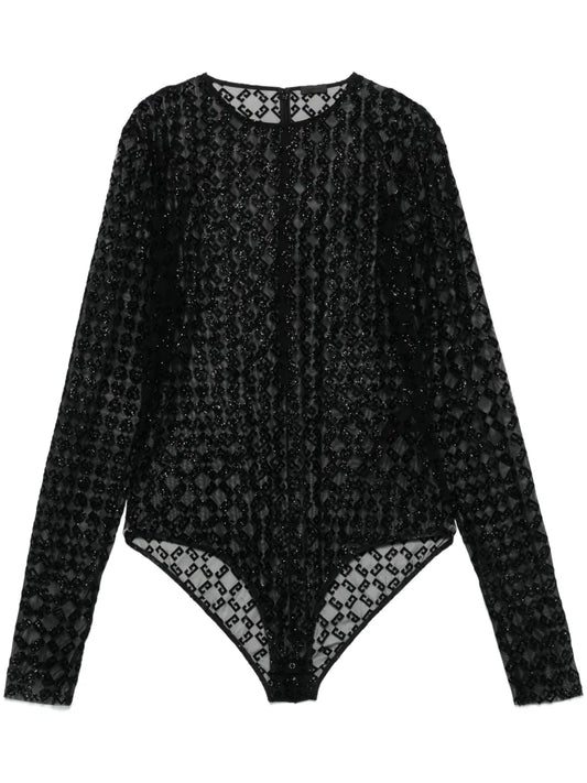 Logo-Flocked Body