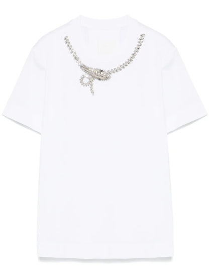 Crystal-Detail T-Shirt