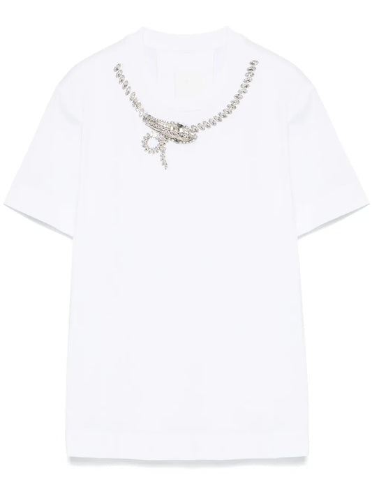 Crystal-Detail T-Shirt