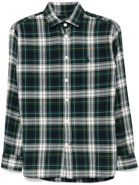 Tartan-Check Shirt