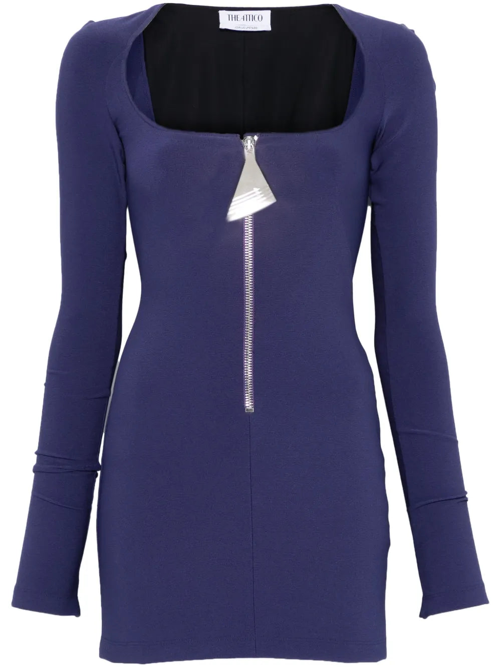 Scoop-Neck Mini Dress