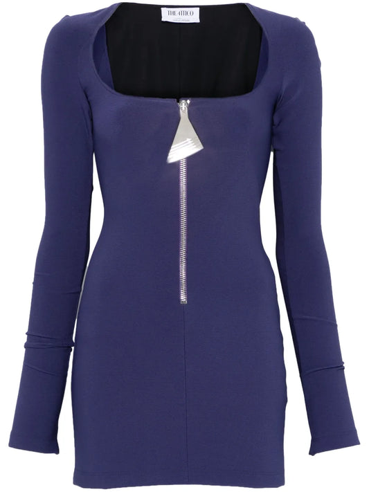 Scoop-Neck Mini Dress