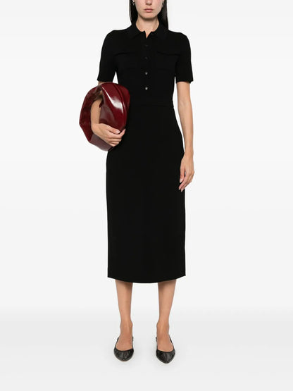Military Midi Dress