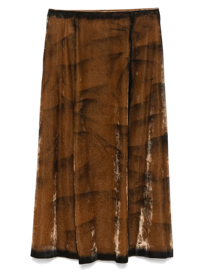 Flame Midi Skirt