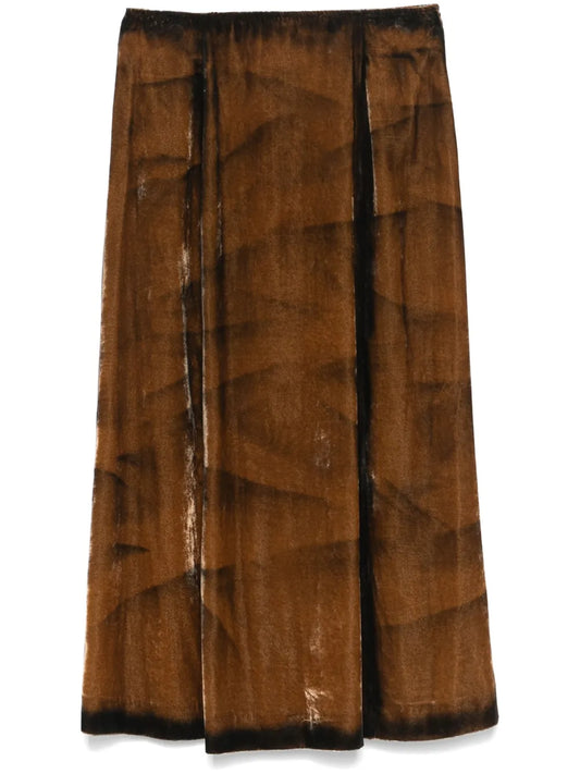Flame Midi Skirt