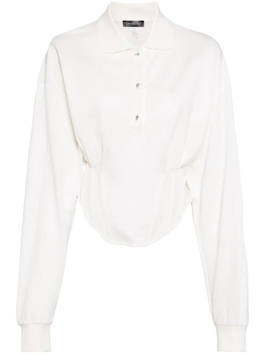 Corseted Polo Shirt