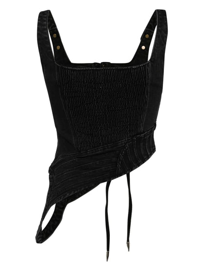 Lace-Up Fastening Vest