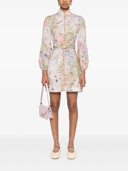 Illustration Mini Dress