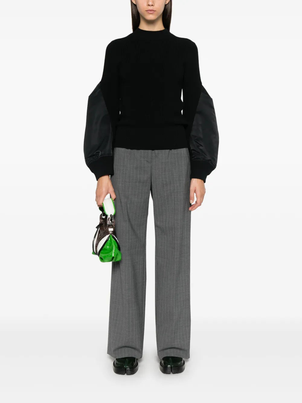 Panelled Sweater