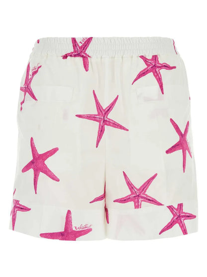 Star-Print Shorts