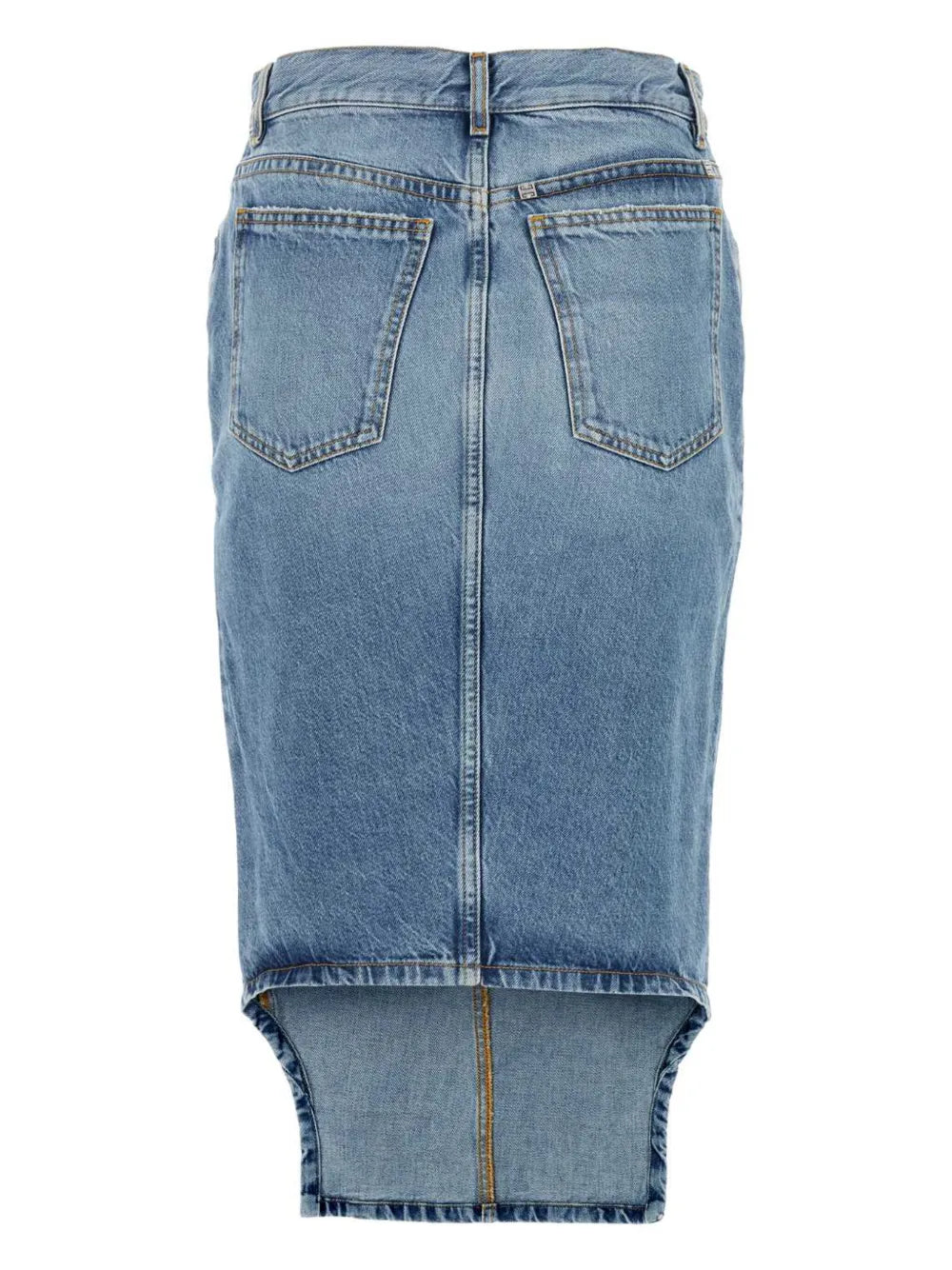 Denim Pencil Skirt