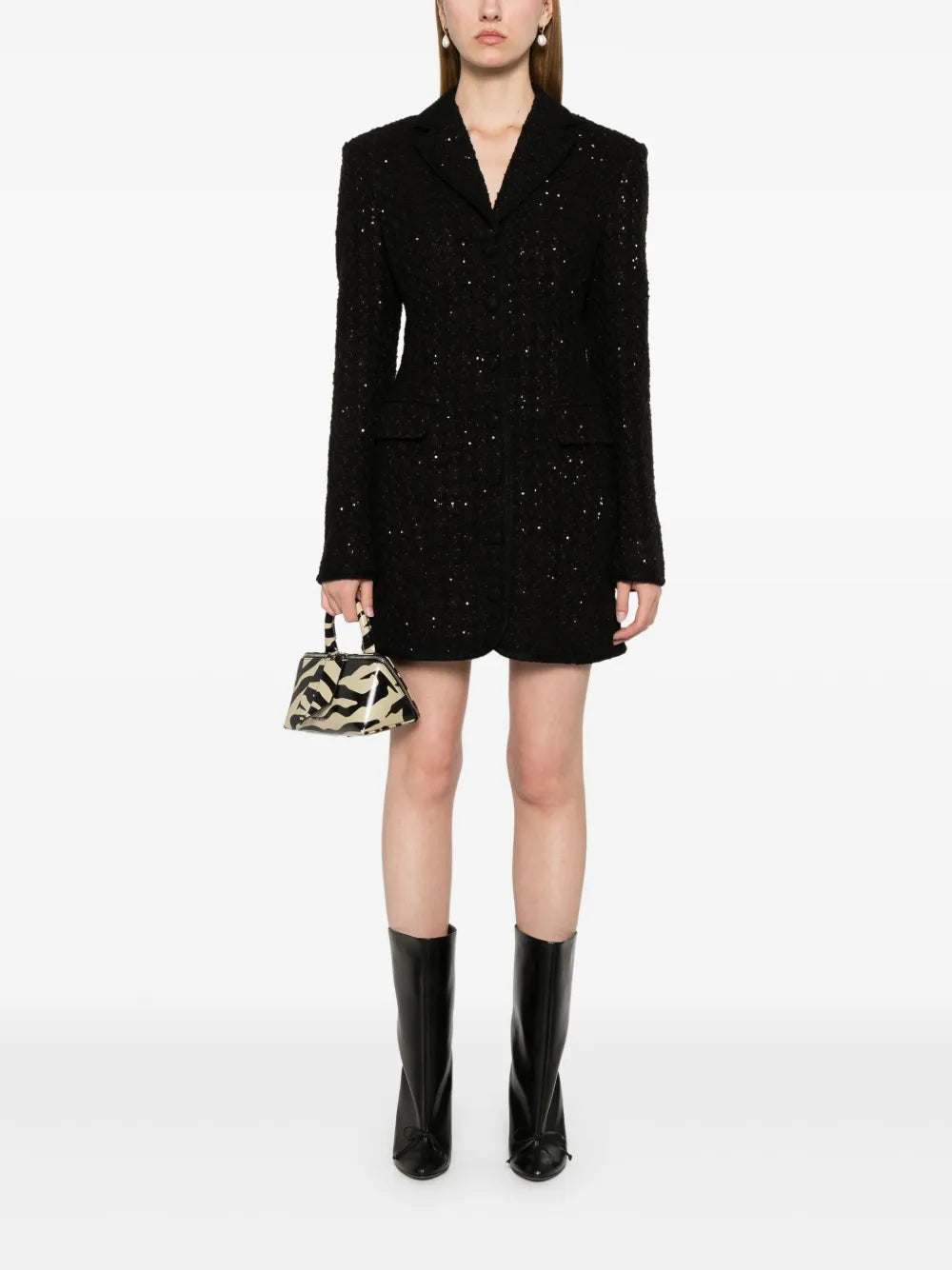 Bouclé Blazer Dress